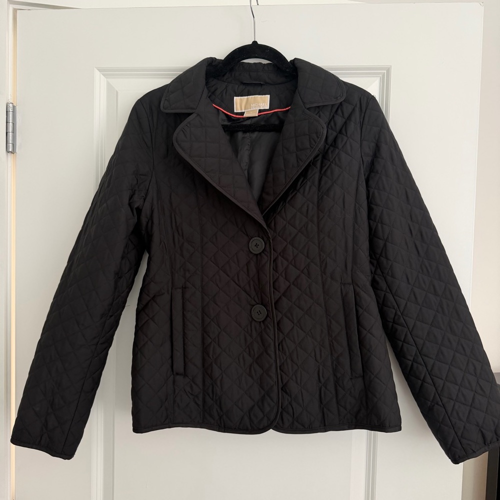 Michael Kors Black Quilted Puffer Jacket
